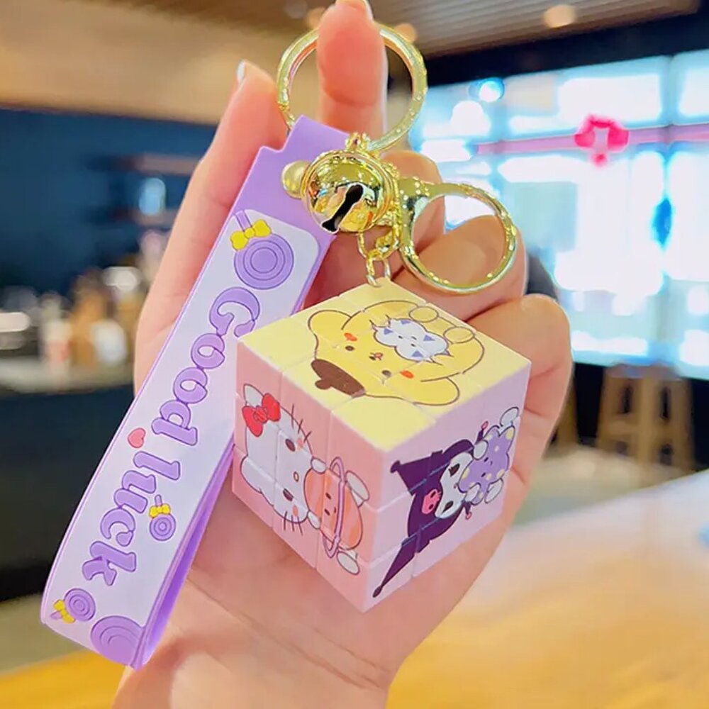 Keychain Friends Hello Kitty Kuromi Sanrio